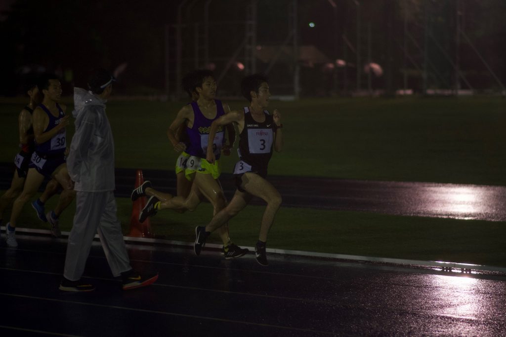 2019-07-06 順大記録会 5000m 5組　 00:14:28.50